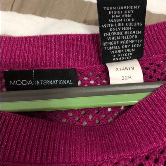 Sparkly Magenta Top💖✨ - Picture 6 of 6